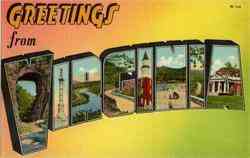 Greetings From Virginia, Large Letter