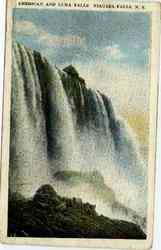 American and Luna Falls, Niagra Falls, NY