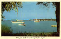 View from Yacht Club, Showing Clayton Skyline