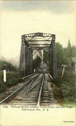 Railroad Bridge between Fulton Chain and Old Forge