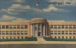 Chevrolet-Flint Assembly Division Postcard