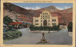 Cochise County Court House Postcard