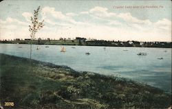 Crystal Lake Carbondale, PA Postcard Postcard Postcard