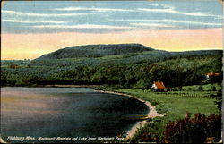 Wachusett Mountain And Lake, From Wachusett Park Wachusett Mountain And Lake, From Wachusett Park