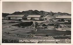 The Shops, Construction of Imperial Dam Postcard