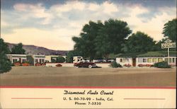 Diamond Auto Court Postcard