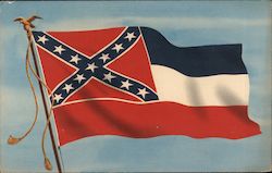 State Flag of Mississipi Postcard