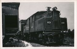 New York Central #113 - Class S-2 Electric Postcard