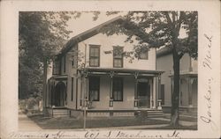 Minnie's House, 601 South Mechanic Street - Ada L. Canfield Postcard