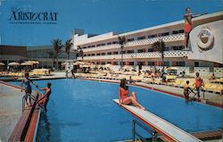 Aristocrat Motel Postcard