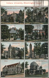 Indiana University Postcard