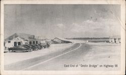 East End of Destin Bridge on Highway 98 Postcard