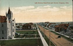 13th Avenue East from 9th Street Postcard