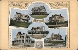 Some Pretty Residences Postcard