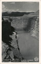 Navajo Bridge Near Vermilion Cliffs Lodge Postcard