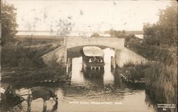 Upper Canal Bridge Detroit, MI Postcard Postcard Postcard