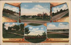 Parks and Playgrounds Postcard
