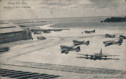 Army Air Base, Brookley Field Postcard