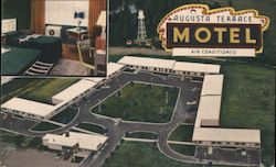 Augusta Terrace Motel Postcard
