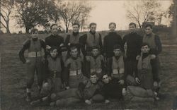 Football Squad M.V.H.C. 1909 Postcard