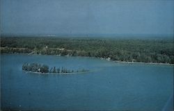 Crescent Island Postcard