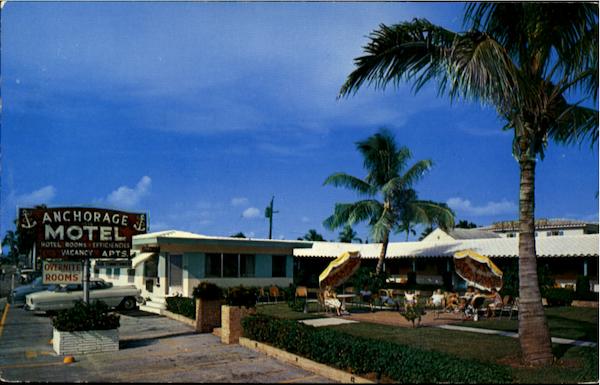 Anchorage Motel, 1515 N. Ocean Drive Hollywood Beach Florida Anchorage Motel, 1515 N. Ocean Drive Hollywood Beach Florida
