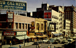 Corner of Second and Virginia Streets, looking southeast