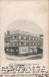 The Old "True American" Corner. State and Greene Sts., 1873 Postcard