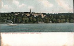 Convent of Mount St. Vincent and Forest Castle Postcard