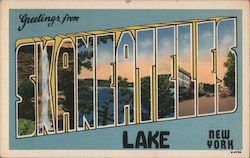 Greetings from Skaneateles Lake, New York Postcard