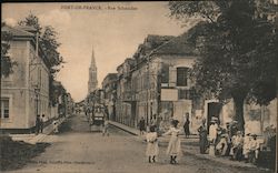 Rue Schœlcher Postcard