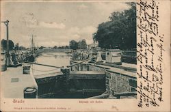 Harbor Lock Postcard