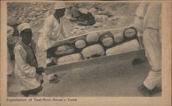 Exploitation of Tout-Ankh-Amon's Tomb Postcard