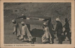 Exploitation of Tout-Ankh-Amon's Tomb Postcard