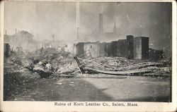 Ruins of Korn Leather Company Postcard