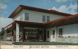 Skyline Motel Postcard