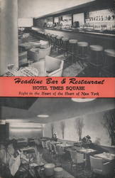 Headline Bar & Restaurant Postcard