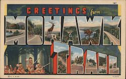 Greetings from Mohawk Trail Postcard