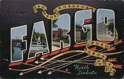 Greetings from Fargo Postcard