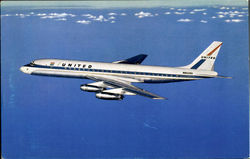 United Air Lines Dc-8 Jet Mainliner