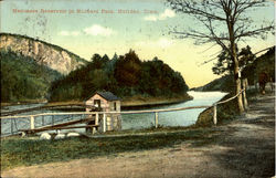 Merimere Reaservoir In Hubbard Park Merimere Reaservoir In Hubbard Park