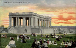 Sunset Cheesman Park
