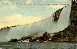 View Of American Falls From Below, Taken From Steamer Maid Of Mist,