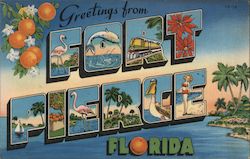Greetings from Fort Pierce Florida Postcard Postcard Postcard