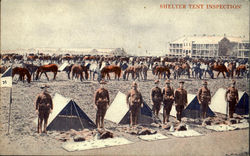 Wwi Shelter Tent Inspection