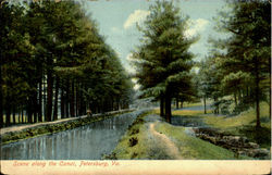 Scene Along The Canal