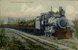 The Train Of Logs,Coos Bay