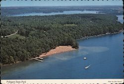 Pokagon State Park on Lake James Postcard