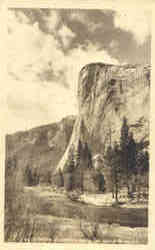El Capitan, 3400 Feet Above The Yosemite Valley