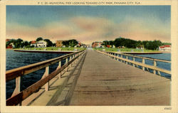 Municipal Pier Looking Towards City Park Municipal Pier Looking Towards City Park